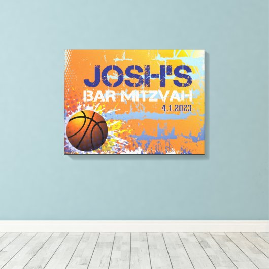 Toile JOSH'S Mitzvah Se Connecte Bureau 1 (Insitu (Plancher de Bois))