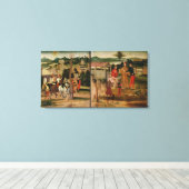 Toile Joshua aux murs de Jéricho (Insitu (Plancher de Bois))