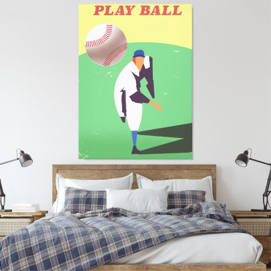 Toile Joue à Ball ! (Insitu(Chambre))