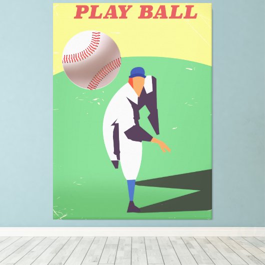 Toile Joue à Ball ! (Insitu (Plancher de Bois))