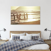 Toile Jouer à la plage (Insitu(Chambre))