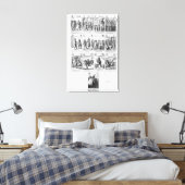 Toile Jouer aux cartes (Insitu(Chambre))