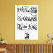 Toile Jouer aux cartes (Insitu(Salon))