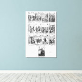 Toile Jouer aux cartes (Insitu (Plancher de Bois))