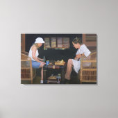 Toile Jouer aux échecs à Goldeneye (Recto)