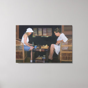 Toile Jouer aux échecs au Goldeneye