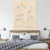 Toile Jouer avec un ballon (Insitu(Chambre))