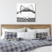 Toile Jouer commence dans une équipe de crosse avec le m (Insitu(Chambre))