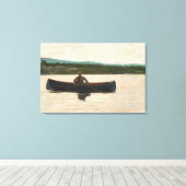 Toile Jouer un poisson (1875) par Winslow Homer (Insitu (Plancher de Bois))