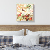 Toile Jouets de Noël Vintage (Insitu(Chambre))