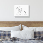 Toile Joueur de polo amusant et cheval (Insitu(Chambre))
