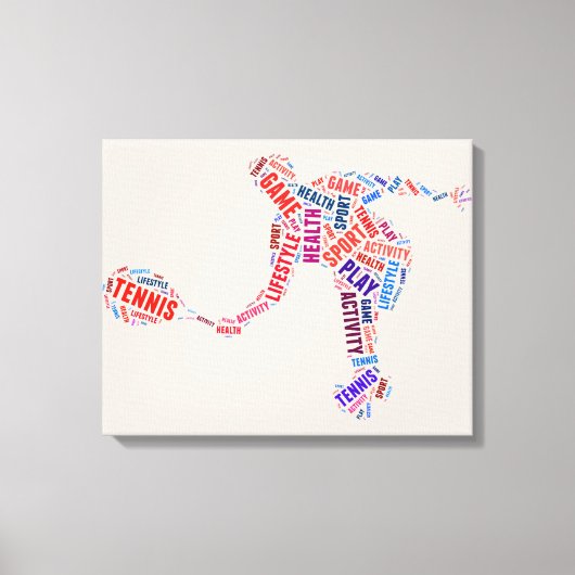 Toile Joueur de tennis (Recto)