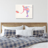 Toile Joueur de tennis (Insitu(Chambre))