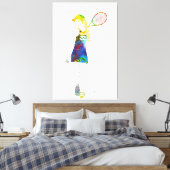 Toile Joueuse de tennis (Insitu(Chambre))