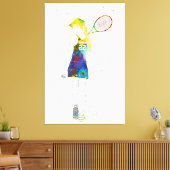 Toile Joueuse de tennis (Insitu(Salon))