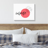 Toile Joueuse, mignonne, moderne, design simple d'Inspir (Insitu(Chambre))