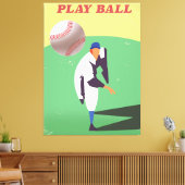 Toile Jouez au ballon ! (Insitu(Salon))