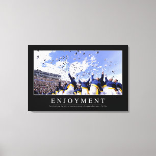 Toile Jouissance : Citation Inspirationnelle