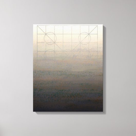 Toile Jour 7 de la Genèse : Repos (Recto)