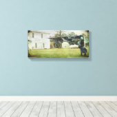 Toile Jour de la blanchisserie Amish (Insitu (Plancher de Bois))