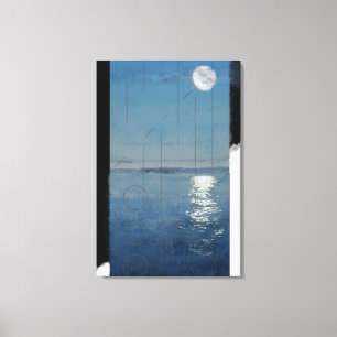 Toile Jour de la Genèse 2 : Waters 2014 peinture numériq