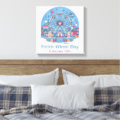 Toile Jour de la grande roue le 14 février (Insitu(Chambre))