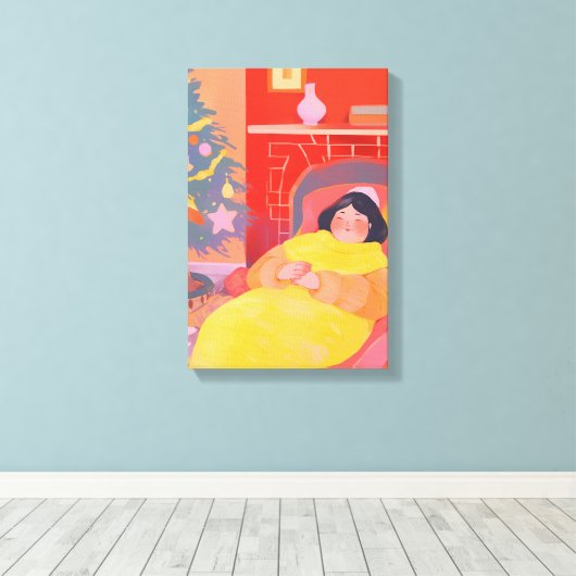 Toile Jour de Noël (Insitu (Plancher de Bois))