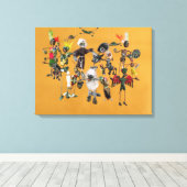 Toile Jour des morts, Oaxaca (Insitu (Plancher de Bois))