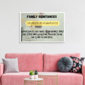 Toile Jour des remises familiales (Insitu(Salon))