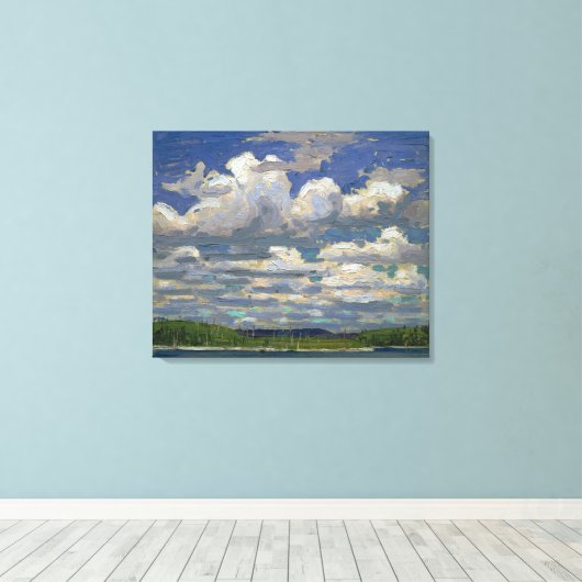 Toile Jour d'été | Tom Thomson | (Insitu (Plancher de Bois))