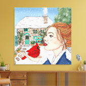 Toile Jour d'hiver (Insitu(Salon))