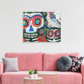 Toile Jour Du Chat Mort Et Noir (Insitu(Salon))