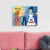 Toile Jour du couple Mariage mort (Insitu(Salon))