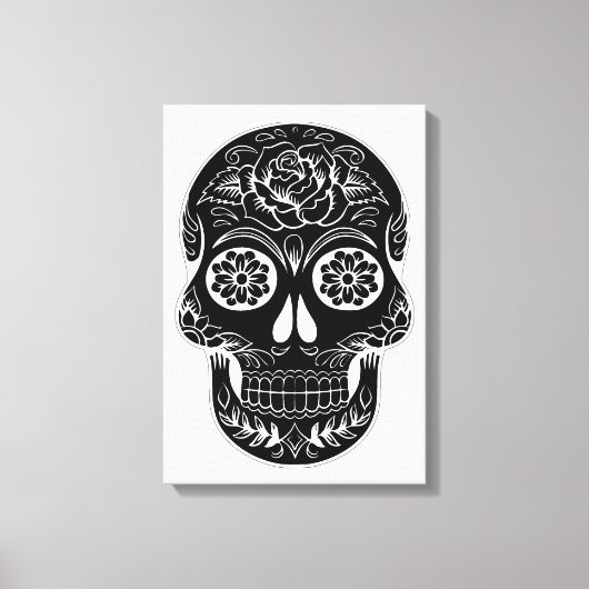 Toile Jour du crâne mort (Recto)
