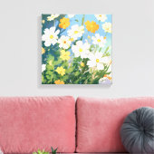 Toile Jour ensoleillé avec jonquilles (Insitu(Salon))