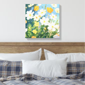 Toile Jour ensoleillé avec jonquilles (Insitu(Chambre))