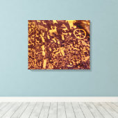 Toile Journal Rock American Indian Utah (Insitu (Plancher de Bois))