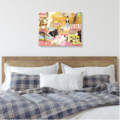 Toile Journée de boxe (Insitu(Chambre))