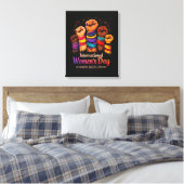 Toile Journée internationale des femmes 8 mars (Insitu(Chambre))