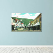 Toile Journée occupée sur la vue de la troisième rue (Insitu (Plancher de Bois))