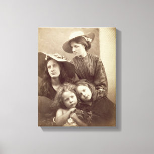 Toile Jours d'été, c.1866 (copie d'albumen d'un collod