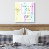 Toile Joy et Peace Wall Art (Insitu(Chambre))