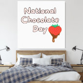 Toile Joyeuse journée nationale du chocolat (Insitu(Chambre))