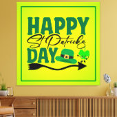 Toile Joyeuse Saint-Patrick (Insitu(Salon))