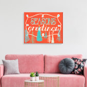 Toile Joyeuses Fêtes (Insitu(Salon))