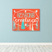 Toile Joyeuses Fêtes (Insitu (Plancher de Bois))