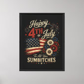 Toile Joyeux 4 juillet (Recto)
