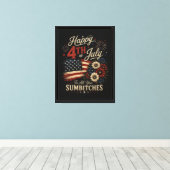 Toile Joyeux 4 juillet (Insitu (Plancher de Bois))