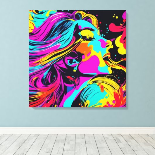 Toile Joyeux Art de fête (Insitu (Plancher de Bois))