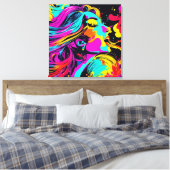 Toile Joyeux Art de fête (Insitu(Chambre))